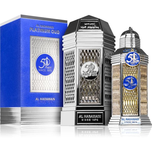 Al Haramain Al Haramain Platinum Oud 50 years parfemska voda uniseks 100 ml
