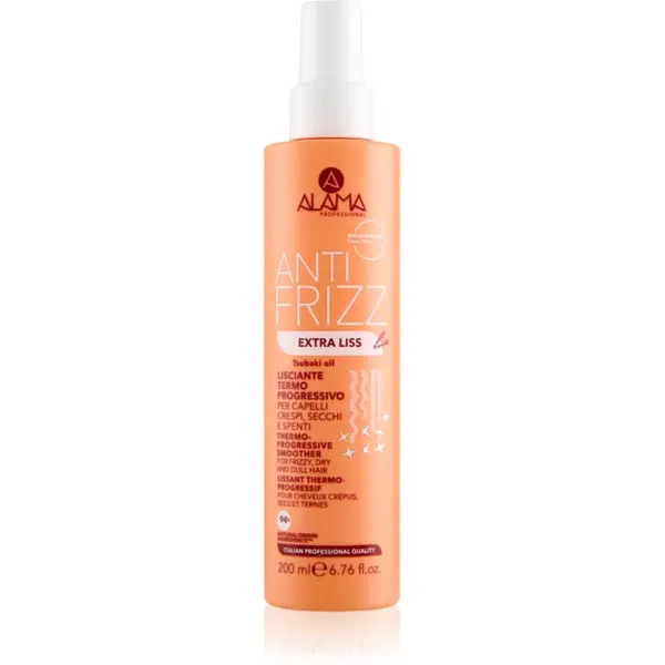 Alama Professional Alama Professional Anti Frizz Extra Liss kura za zaglađivanje za sjaj suhe i lomljive kose 200 ml