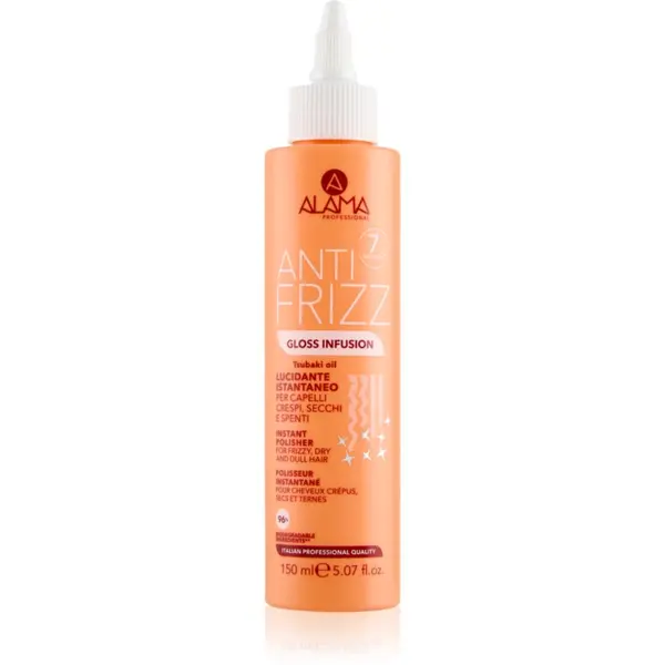 Alama Professional Alama Professional Anti Frizz Gloss Infusion serum bez ispiranja za sjajnu i mekanu kosu 150 ml