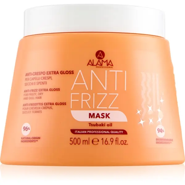 Alama Professional Alama Professional Anti Frizz Gloss Mask maska anti-frizzy 500 ml