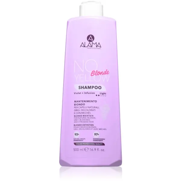 Alama Professional Alama Professional No Yellow Blonde šampon protiv žutih tonova 500 ml