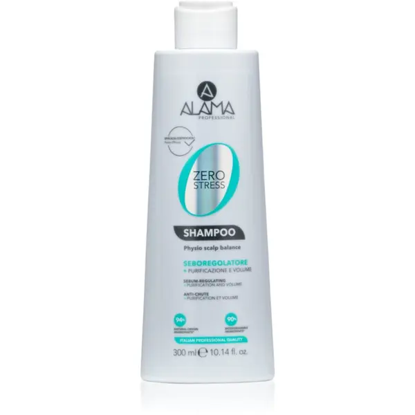 Alama Professional Alama Professional Zero Stress Sebum Regulating Shampoo šampon za masno vlasište 300 ml
