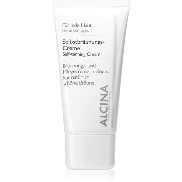 Alcina Alcina For All Skin Types krema za samotamnjenje za lice 50 ml