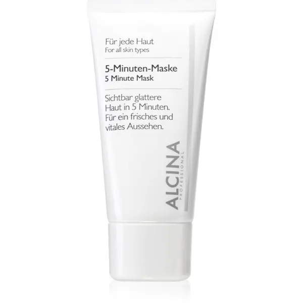 Alcina Alcina For All Skin Types petominutna maska za svježi izgled lica 50 ml