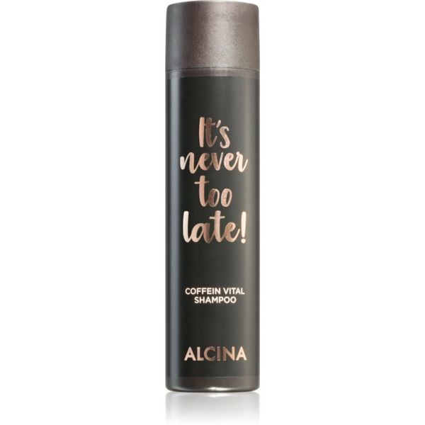 Alcina Alcina It's never too late! šampon s kofeinom za jačanje kose 250 ml