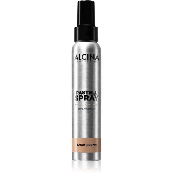 Alcina Alcina Pastell Spray tonirajući sprej za kosu s trenutnim učinkom nijansa Sandy-Brown 100 ml