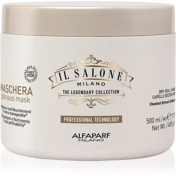 Alfaparf Milano Alfaparf Milano Il Salone Milano Glorious obnavljajuća maska za oštećenu kosu 500 ml