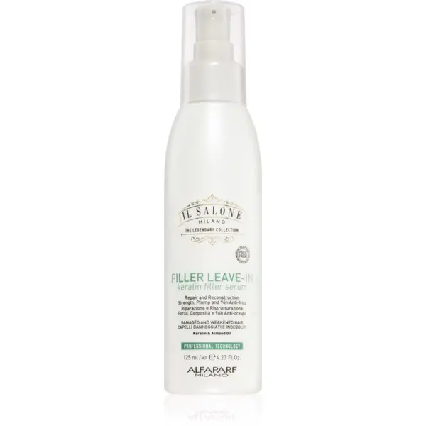Alfaparf Milano Alfaparf Milano Il Salone Milano Keratin Filler Serum serum za suhu i oštećenu kosu 125 ml