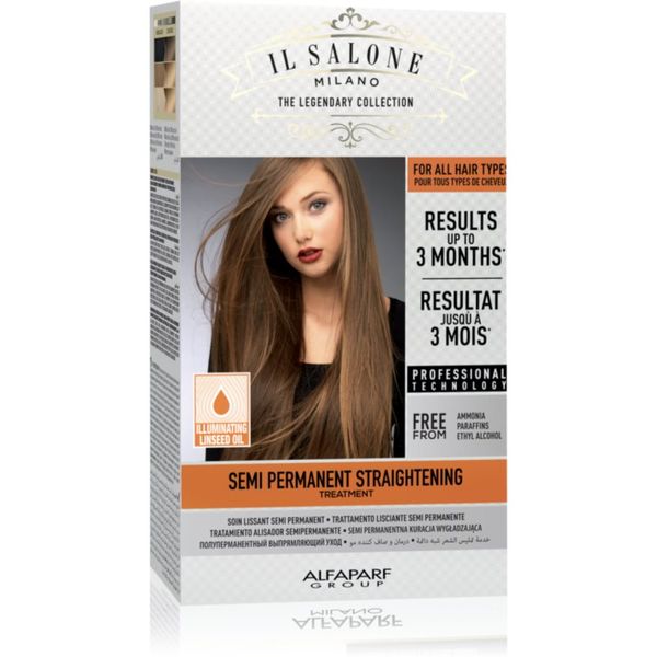 Alfaparf Milano Alfaparf Milano Il Salone Milano Straightening Kit njega za zaglađivanje za osjetljivu kosu 1 kom