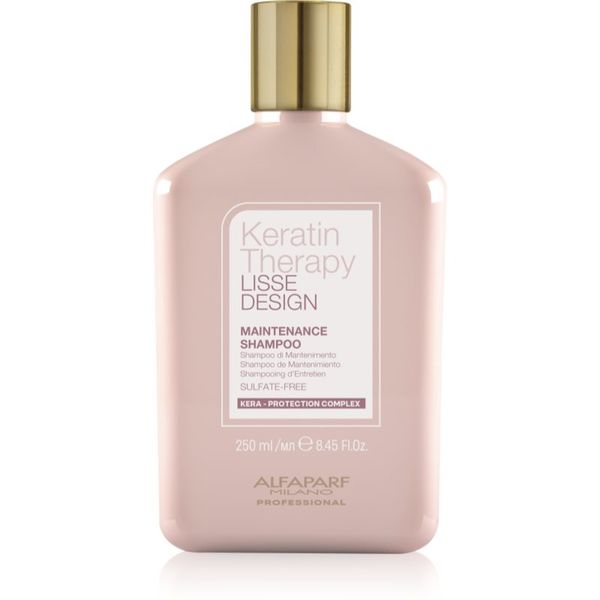 Alfaparf Milano Alfaparf Milano Keratin Therapy Lisse Design nježni šampon za sjajnu i mekanu kosu 250 ml