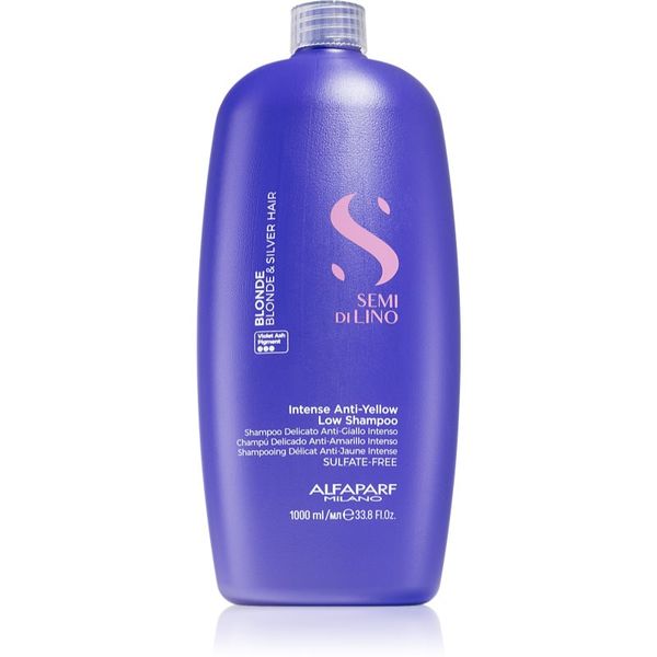 Alfaparf Milano Alfaparf Milano Semi di Lino Blonde šampon za toniranje za plavu i kosu s pramenovima 1000 ml