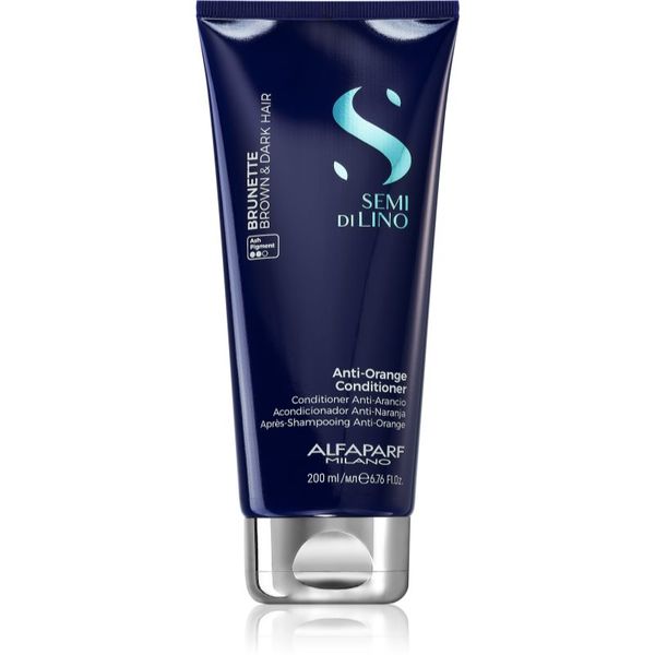 Alfaparf Milano Alfaparf Milano Semi di Lino Brunette regenerator za toniranje za neutralizaciju bakrenih podtonova 200 ml