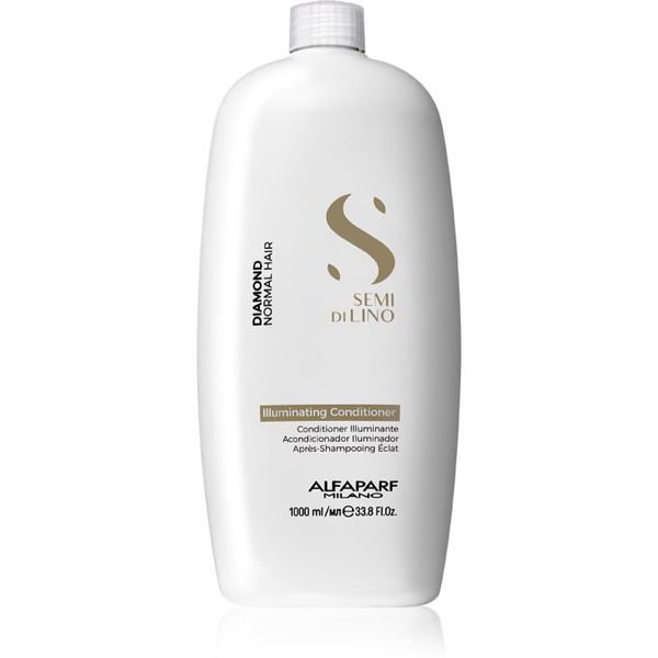 Alfaparf Milano Alfaparf Milano Semi di Lino Diamond Illuminating posvjetljujući regenerator za sjaj i jednostavno raščešljavanje kose 1000 ml