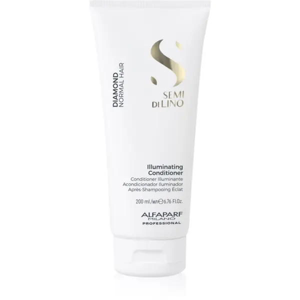 Alfaparf Milano Alfaparf Milano Semi di Lino Diamond Illuminating posvjetljujući regenerator za sjaj i jednostavno raščešljavanje kose 200 ml