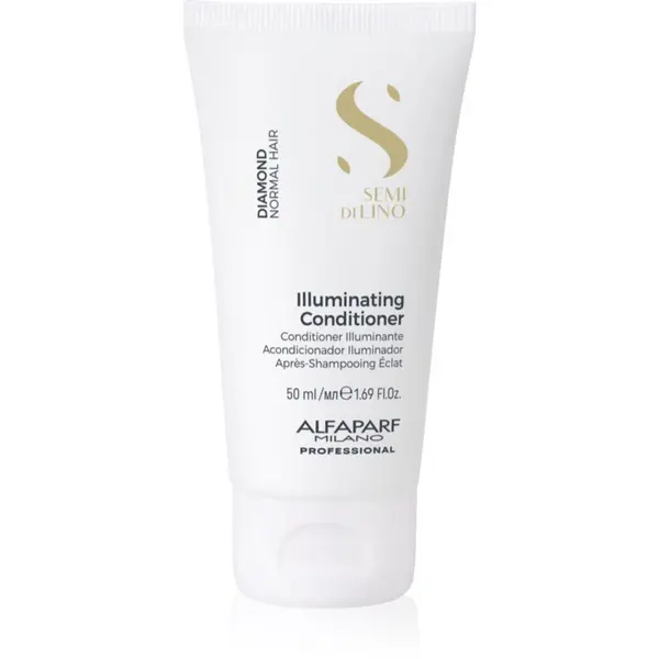 Alfaparf Milano Alfaparf Milano Semi di Lino Diamond Illuminating posvjetljujući regenerator za sjaj i jednostavno raščešljavanje kose 50 ml