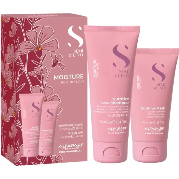 Alfaparf Milano Alfaparf Milano Semi di Lino Moisture Minisize Kit putni kozmetički set za intenzivnu hidrataciju