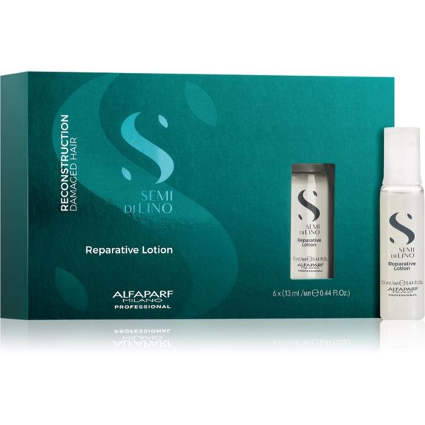 Alfaparf Milano Alfaparf Milano Semi di Lino Reconstruction Reparative njega za oštećenu kosu 6x13 ml