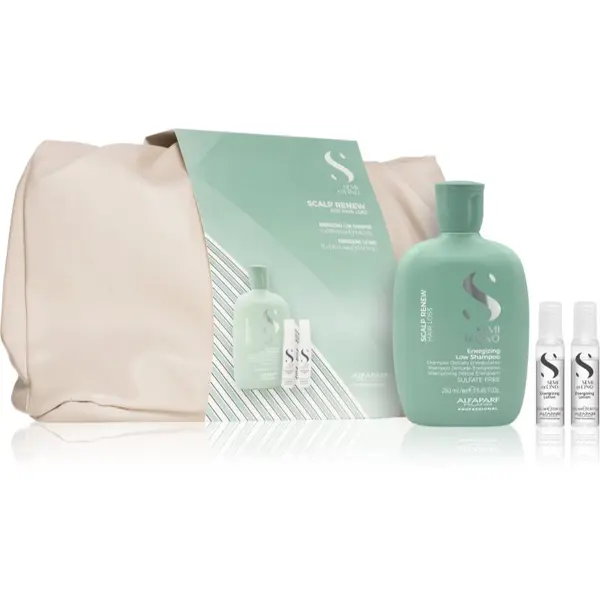 Alfaparf Milano Alfaparf Milano Semi Di Lino Scalp Renew Kit poklon set za nježnu ili rjeđu kosu