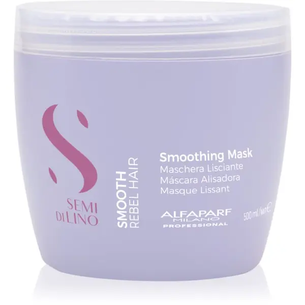 Alfaparf Milano Alfaparf Milano Semi di Lino Smooth maska za zaglađivanje za neposlušnu i anti-frizz kosu 500 ml