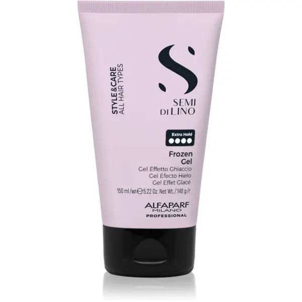 Alfaparf Milano Alfaparf Milano Semi di Lino Style&Care Frozen gel gel za stiliziranje s dodatno pojačanim učvršćivanjem 150 ml