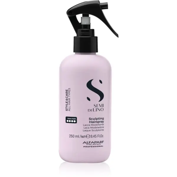 Alfaparf Milano Alfaparf Milano Semi di Lino Style&Care Sculpting hairspay lak za kosu za jako učvršćivanje 250 ml