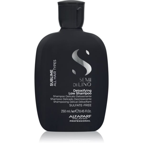 Alfaparf Milano Alfaparf Milano Semi di Lino Sublime detoksikacijski šampon za čišćenje za sve tipove kose 250 ml