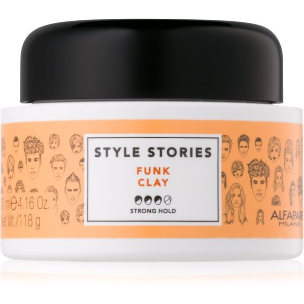 Alfaparf Milano Alfaparf Milano Style Stories The Range Paste matirajuća pasta jako učvršćivanje Funk Clay 100 ml