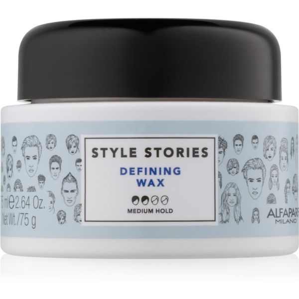 Alfaparf Milano Alfaparf Milano Style Stories The Range Paste voskasta pasta za oblikovanje srednje učvršćenje Defining Wax 75 ml