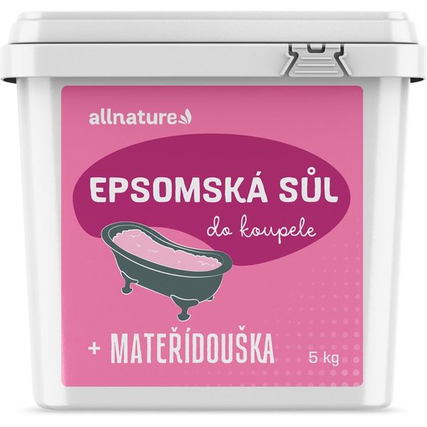 Allnature Allnature Epsom salt Motherwort sol za kupku 5000 g