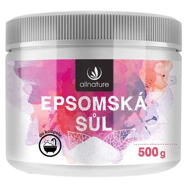 Allnature Allnature Epsom salt sol za kupku 500 g