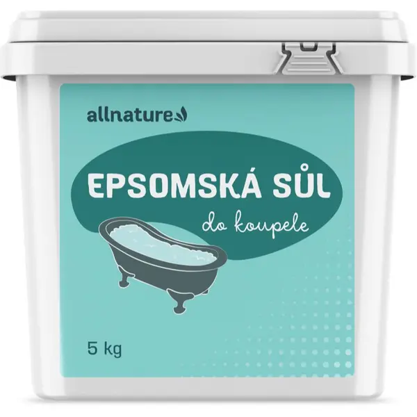 Allnature Allnature Epsom salt sol za kupku 5000 g