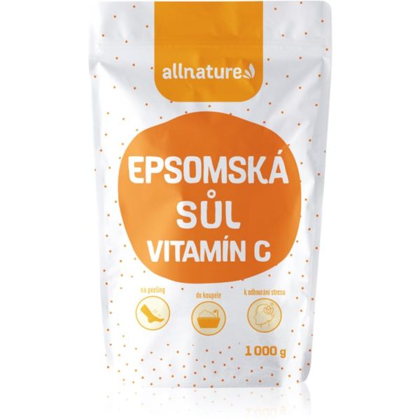 Allnature Allnature Epsom salt Vitamin C sol za kupku 1000 g