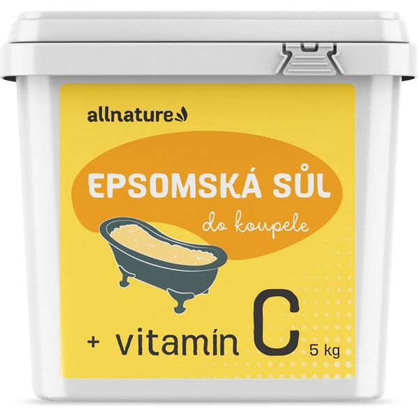 Allnature Allnature Epsom salt Vitamin C sol za kupku s vitaminom C 5000 g