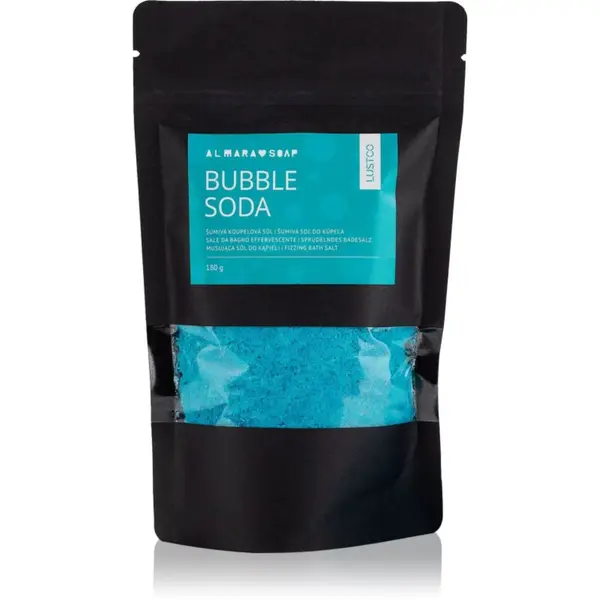 Almara Soap Almara Soap Bath Salt Bubble Soda sol za kupku koja boji vodu 180 g