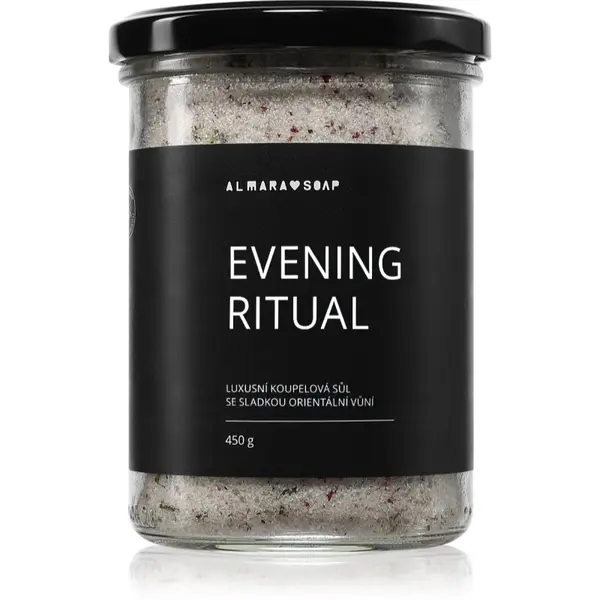 Almara Soap Almara Soap Bath Salt relaksirajuća sol za kupku s mirisom Evening Ritual 450 g