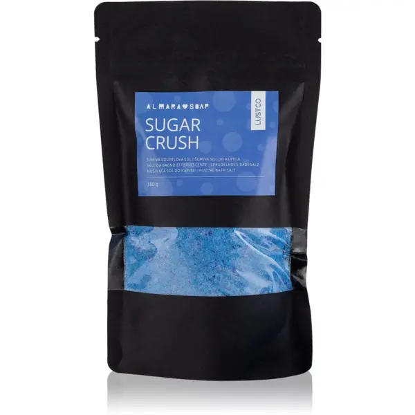 Almara Soap Almara Soap Bath Salt Sugar Crush sol za kupku koja boji vodu s mirisom cvijeća 180 g