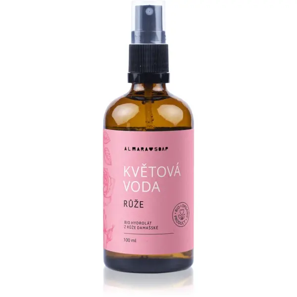 Almara Soap Almara Soap Floral Water Rose voda za lice za suho i osjetljivo lice 100 ml