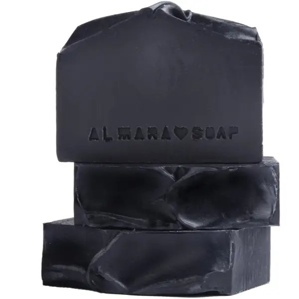 Almara Soap Almara Soap Natural Black As My Soul prirodni sapun za masno i problematično lice 90 g