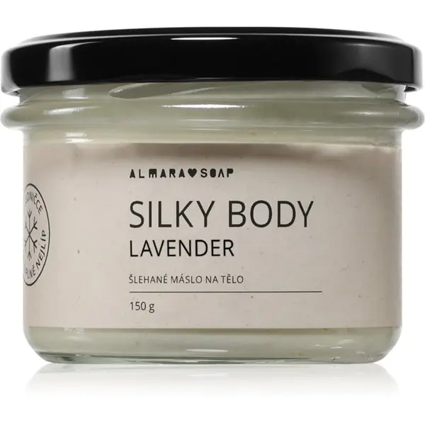 Almara Soap Almara Soap Silky Body tučeni maslac za tijelo Levander 150 g