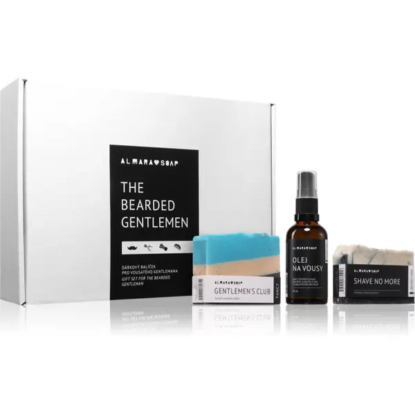 Almara Soap Almara Soap The Bearded Gentlemen poklon set za bradu i brkove za muškarce