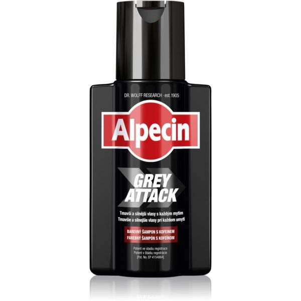 Alpecin Alpecin Grey Attack šampon s kofeinom protiv sijeđenja kose za muškarce 200 ml