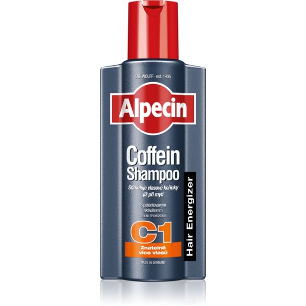 Alpecin Alpecin Hair Energizer Coffein Shampoo C1 šampon s kofeinom za muškarce za stimuliranje rasta kose 375 ml