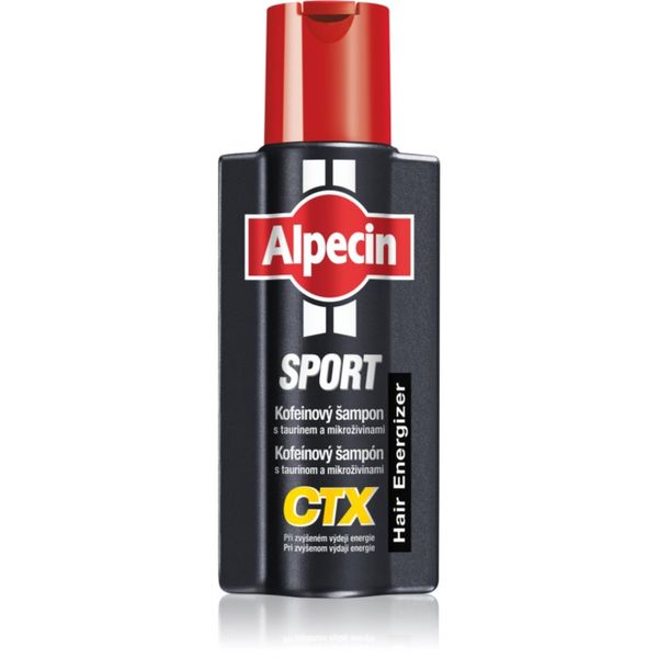 Alpecin Alpecin Sport CTX šampon s kofeinom protiv opadanja kose prilikom povećane tjelesne aktivnosti 250 ml