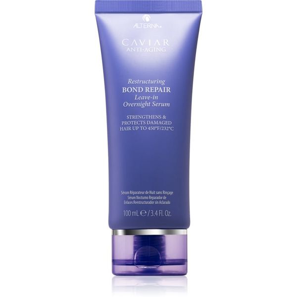 Alterna Alterna Caviar Anti-Aging Restructuring Bond Repair noćno ulje za regeneraciju za oštećenu kosu 100 ml