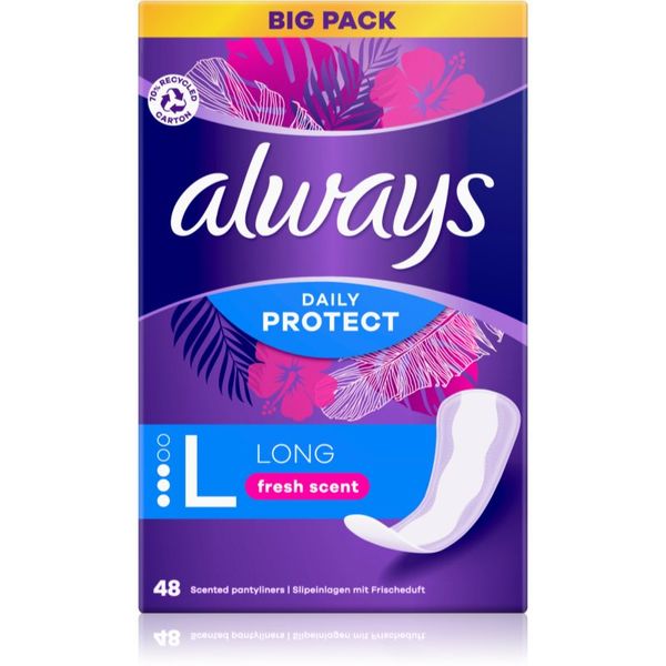 Always Always Daily Protect Long Fresh Scent dnevni ulošci s mirisom 48 kom