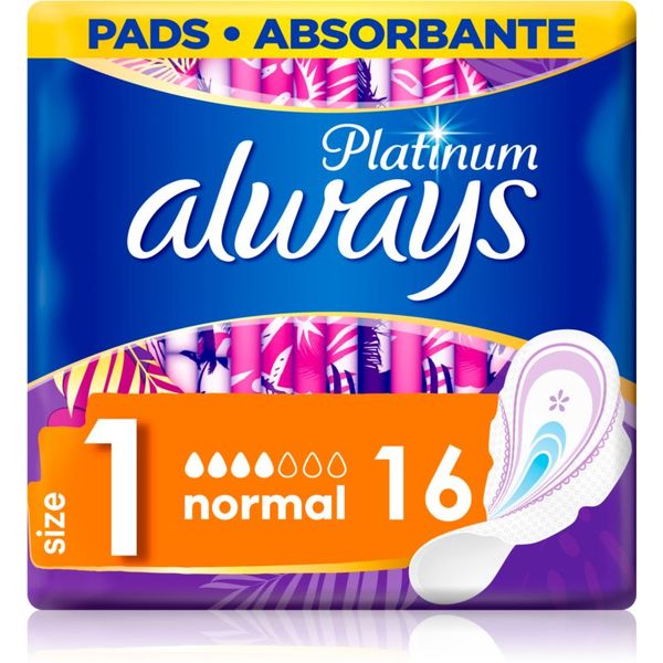 Always Always Platinum Normal Size 1 ulošci 16 kom