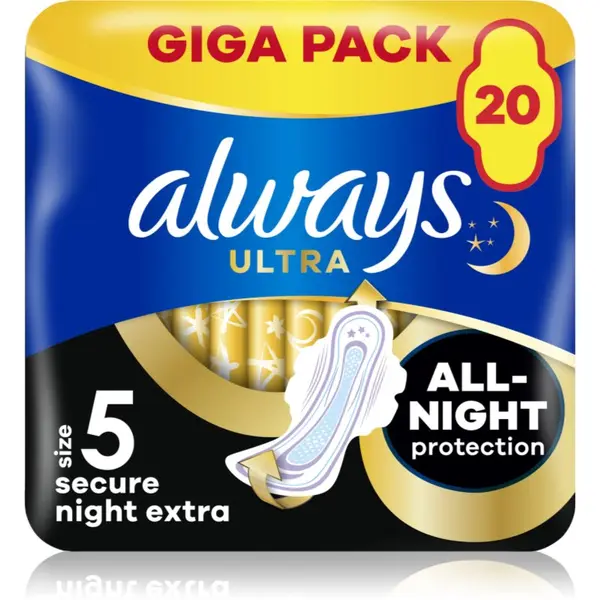 Always Always Ultra Secure Night Extra ulošci 20 kom
