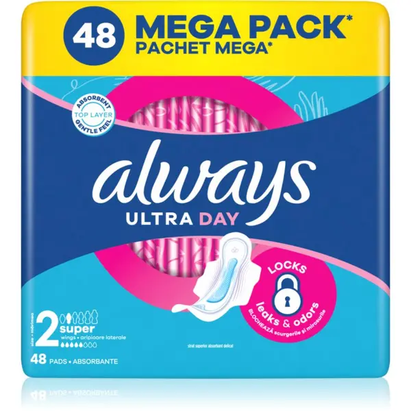 Always Always Ultra Super Size 2 ulošci s krilima 48 kom