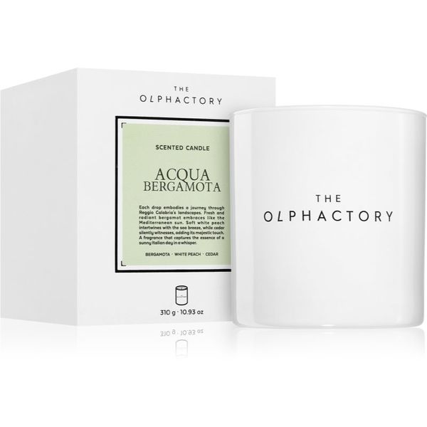 Ambientair Ambientair The Olphactory White Insignia Acqua Bergamota mirisna svijeća 310 g
