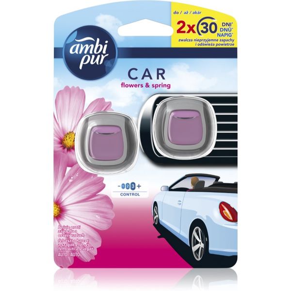 AmbiPur AmbiPur Car Flowers&Spring osvježivač zraka za auto 2x2 ml
